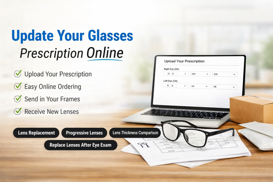 Update Glasses Prescription Online