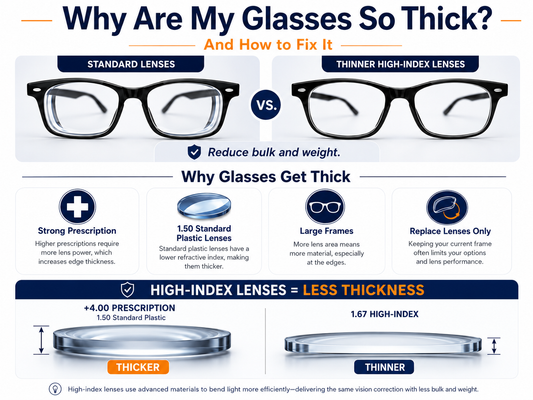 Why Are My Glasses So Thick?