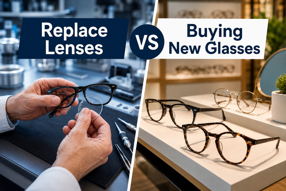 Replace Lenses vs Buying New Glasses