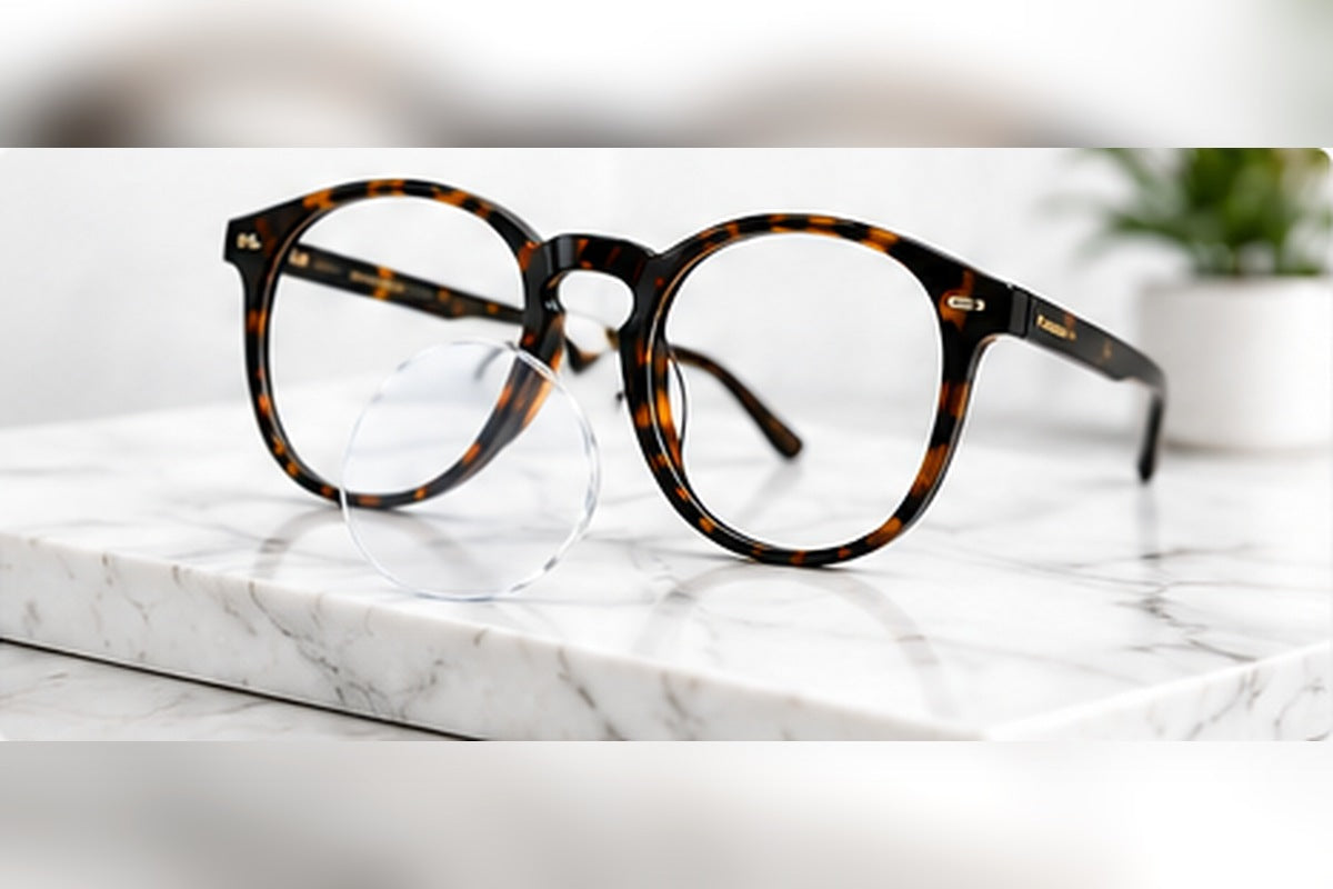 Single vision prescription lenses