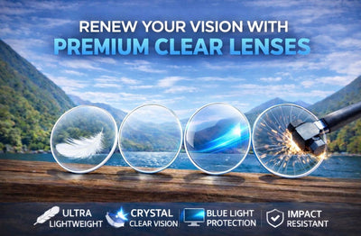 Computer Single Vision Polycarbonate Clear Lenses