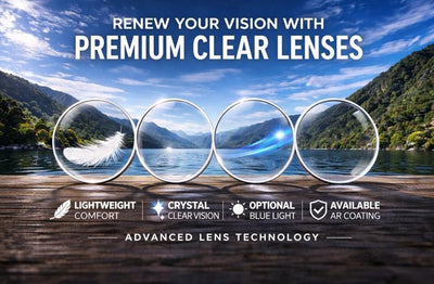 Single Vision Ultra Thin Clear Lenses